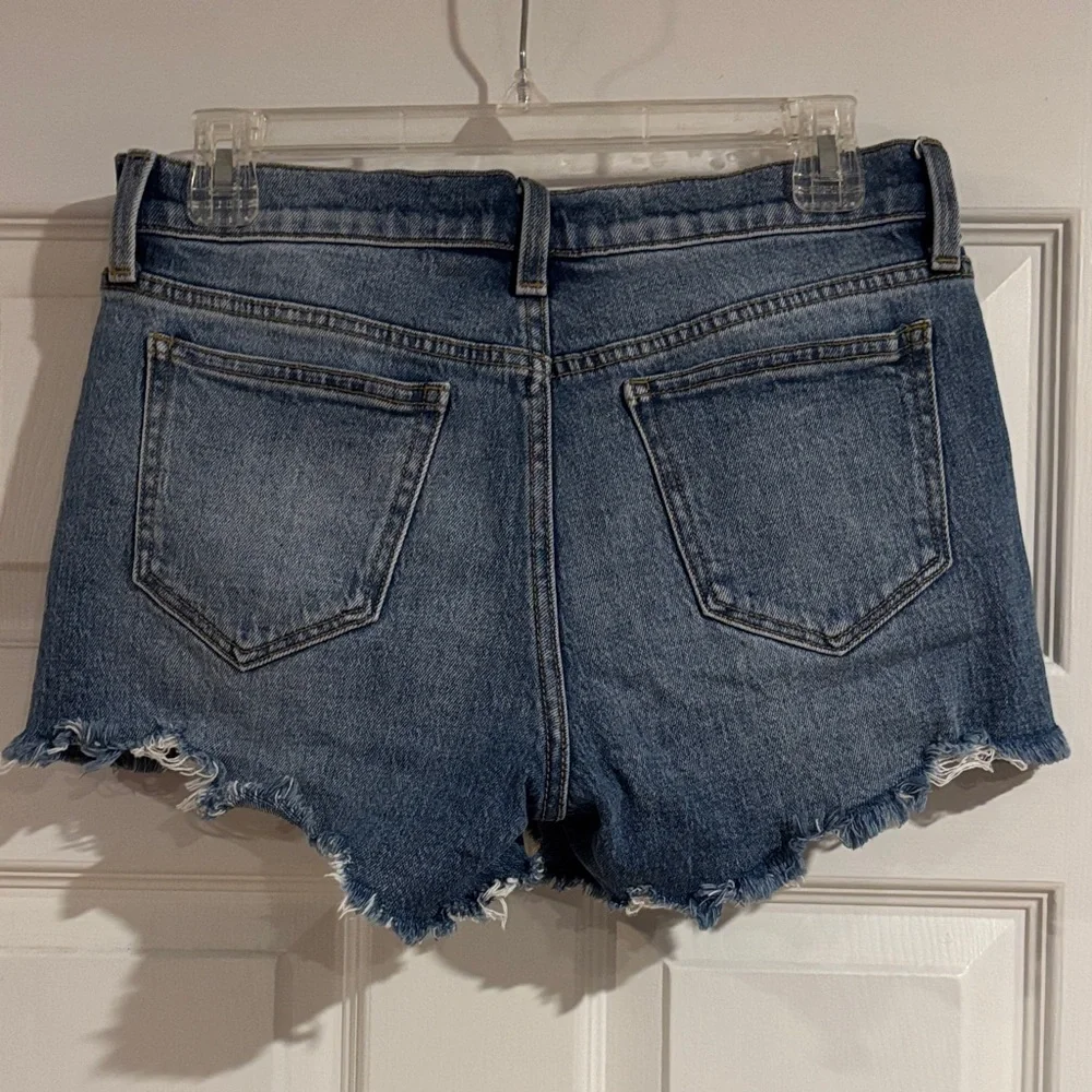 Joe's Jeans The Ozzie Distressed Blue Jean‎ Shorts size 26 - Picture 4 of 6